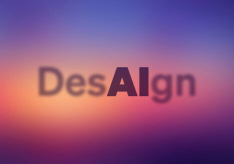 Header graphic featuring a typographic treatment of "DesAIgn"